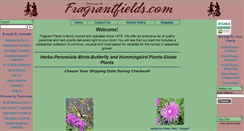 Desktop Screenshot of fragrantfields.com